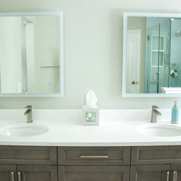 Costal Kitchen and Master Bathroom Oasis