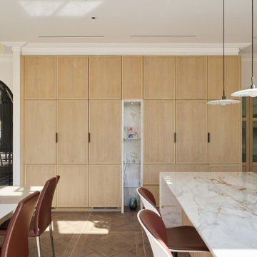 Contemporary Kitchen in Wimbleon