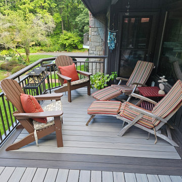 TimberTech Ashwood & Espresso Deck