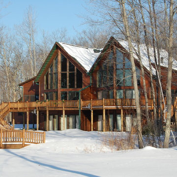 Duplex Log Cabin