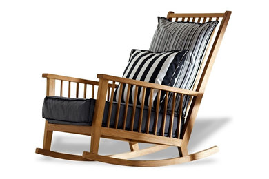 Rocking-chair INOUT 709 de Gervasoni