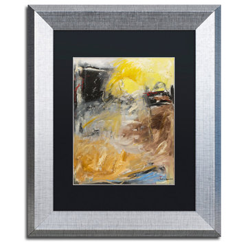 Joarez 'Minh'alma' Framed Art, Silver Frame, 11"x14", Black Matte