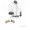 Original Art of the MLB 1933 San Francisco Giants Uniform