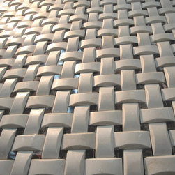 Architectural Basket Weave - Crema Marfil and Coffee Brown - Products