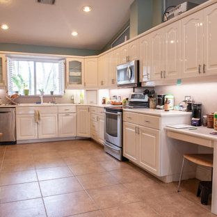 Modern Kitchen Remodel Done in Stratus White SuperMatte