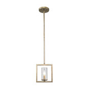 Marco 1-Light Mini Pendant, White Gold