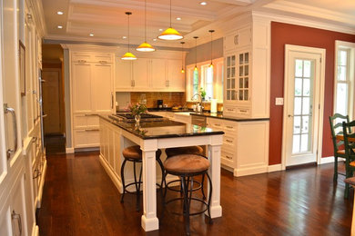 Kitchen - traditional kitchen idea in New York
