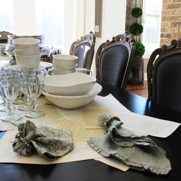 Place Settings & Tablescape Arrangements