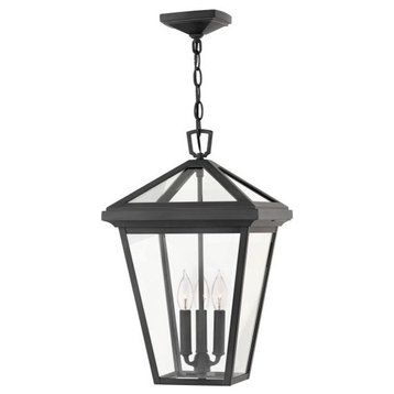 Alford Place 3-Light Outdoor Light In Museum Black