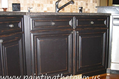Inspiration for a mediterranean kitchen remodel in Charlotte