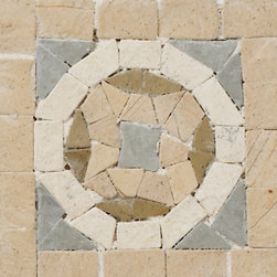 Blue and Melange - Tile
