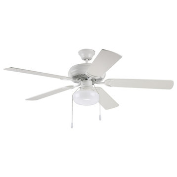 Miseno MCF78270 52" 5 Blade LED Indoor Ceiling Fan - White