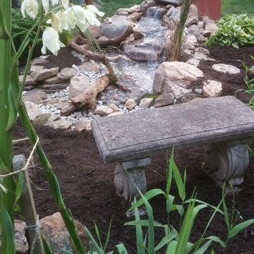 Pondless waterfall