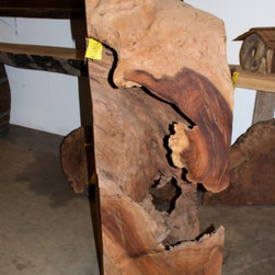 Walnut Hollow Log - Sculptures