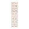 Safavieh Natura Nat175F Trellis, Geometric Rug, Ivory/Gray, 2'3"x9'