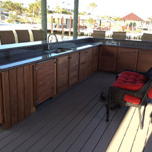 outdoor kitchen