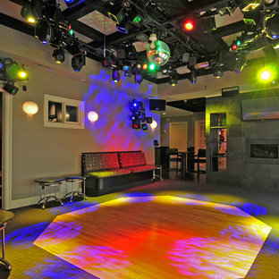 Example of a home theater design in Boston