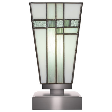 Luna 1-Light Table Lamp, Graphite/New Deco Art