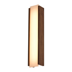 Capio - LED Sconce, Wood: Maple, 28.5
