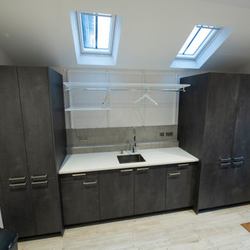 Utility room combines functional features and organisation solutions