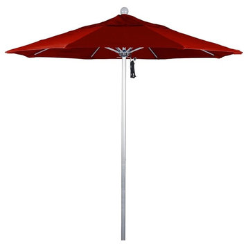 Phat Tommy 7.5 ft. Outdoor Patio Umbrella,  Commercial Grade Market Umbrella, Brick