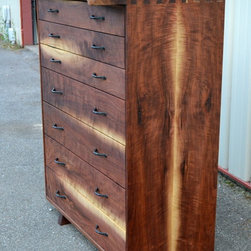 Live Edge Walnut Bookmatched Dresser - Products