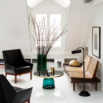Duplex Parisien - Living Room