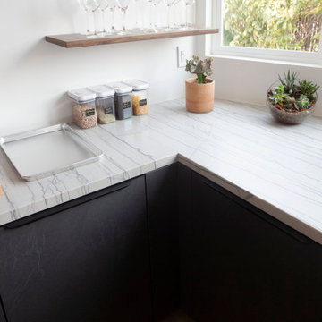 Busy Professionals Bring Texture, Joy, and Order to Their New Kitchen