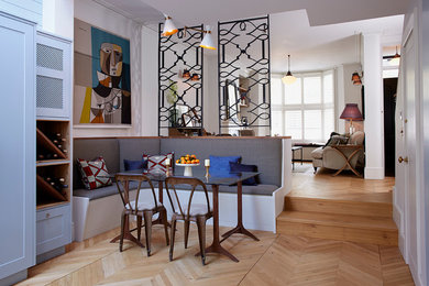 Design ideas for a classic kitchen in London.