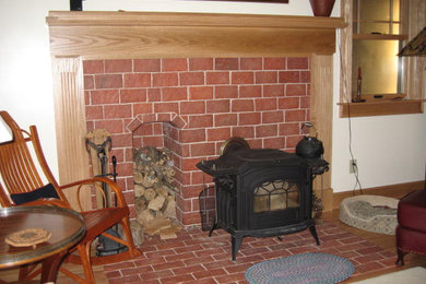 Inspiration for a timeless family room remodel in Philadelphia