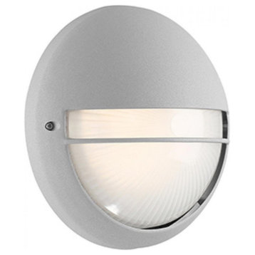 Access Lighting Clifton Outdoor LED Bulkhead, Satin, 9.75"