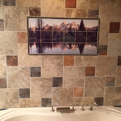 Custom Bathroom Tile Murals - Tile Murals