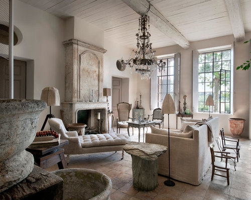 French Country Living Room | Houzz