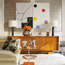 midcentury living room