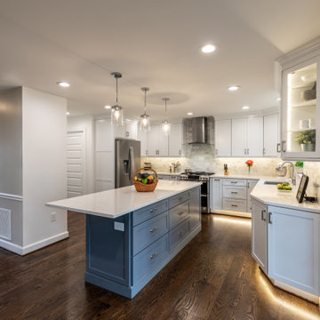 Finding Joy with a New Contemporary Kitchen in Herndon VA