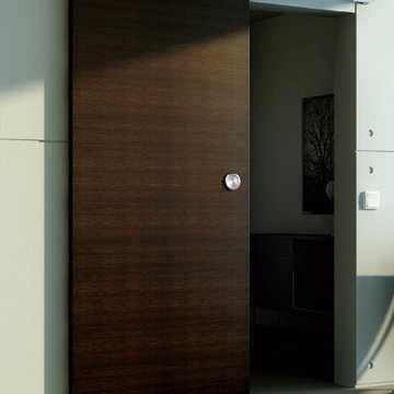 sliding barn door hardware system