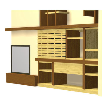 Mid Cenutry Modern Custom Built-in