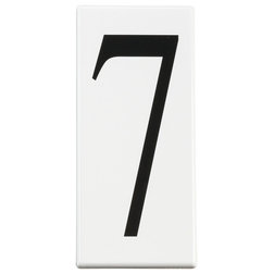 Contemporary House Numbers by Lighting and Locks