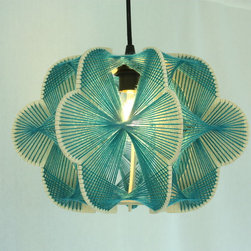 lampe wood and wool // ABBA - Pendant Lighting