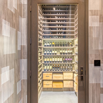 Modern Wine Cellar in Streeterville, Chicago