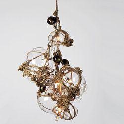 Roll & Hill - Roll & Hill Knotty Bubbles Chandelier Large - Chandeliers