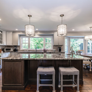 Magnificent Larger Kitchen, Mudroom and Family Room Remodel in Herndon VA