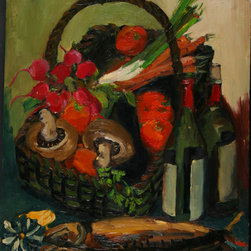 Etude avec legumes et poissons - Artwork