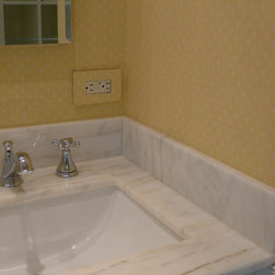 Jack n Jill bathroom - Vanity Tops And Side Splashes