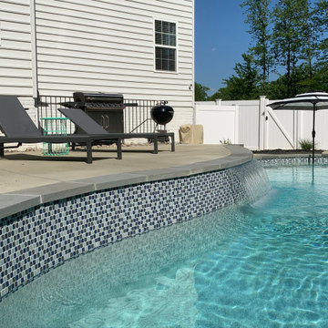 Swimming Pool Build in La Plata, MD - JL - Wise Pool & Spa