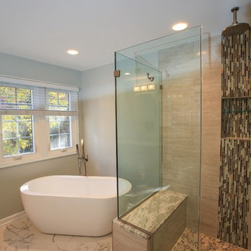 Master Bath Remodel - Contemporary - Herndon, VA
