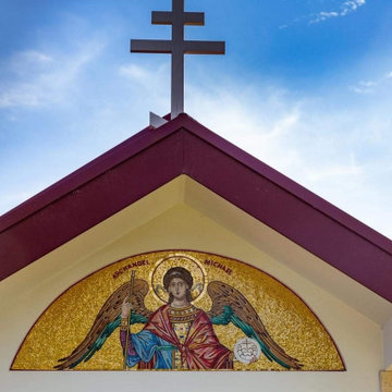 Archangel Michael Mosaic Icon | Mozaico