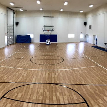 SnapSports Indoor athletic flooring