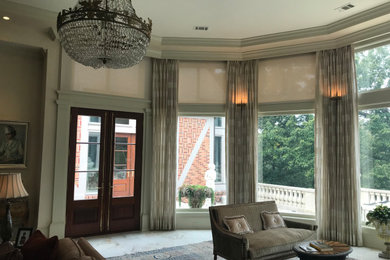 Inspiration for a french country sunroom remodel in Atlanta