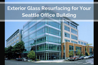 Exterior Glass Resurfacing